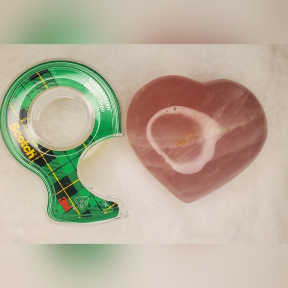 Rose quartz heart healing crystal - Picture 4 of 4
